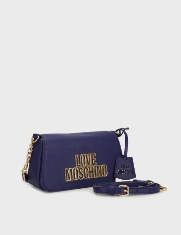 Geanta Love Moschino, bleumarin Albastru