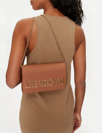 Geanta Love Moschino, maro