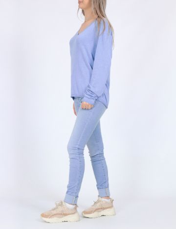 Bluza Jacqueline de Yong, albastru