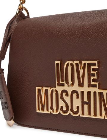 Geanta Love Moschino, maro