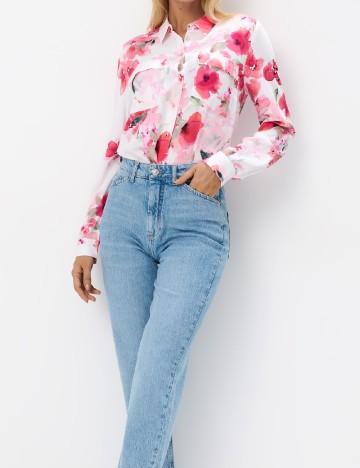 Camasa Mohito, floral print