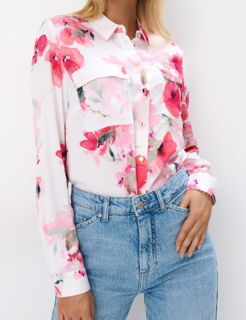 Camasa Mohito, floral print