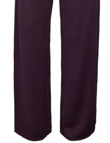 Pantaloni Vero Moda, pruna Mov