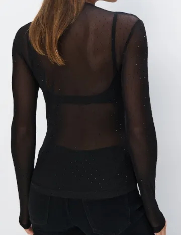 Bluza Mohito, negru Negru