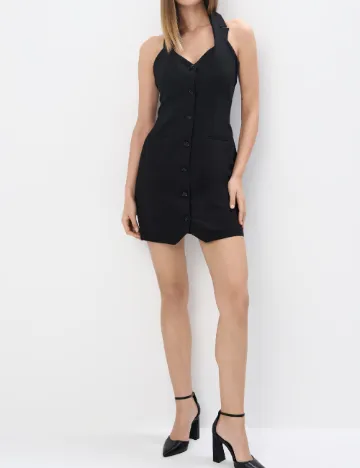 Rochie scurta Mohito, negru Negru