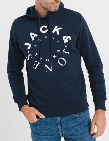 Hanorac Jack&Jones, bleumarin inchis