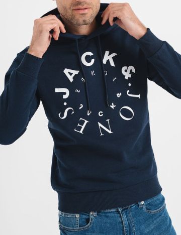 Hanorac Jack&Jones, bleumarin inchis