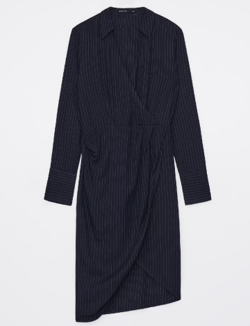 Rochie medie Mohito, bleumarin inchis