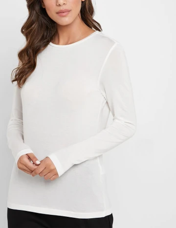 Bluza Vero Moda, alb Alb