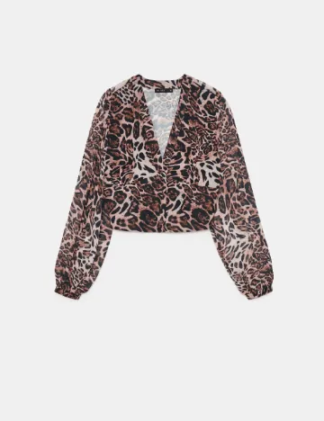 Bluza Mohito, animal print Animal print