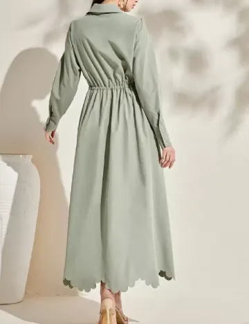 Rochie medie SHEIN, verde