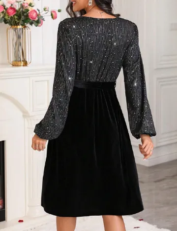 Rochie medie SHEIN, negru