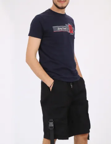 Pantaloni scurti SHEIN, negru Negru