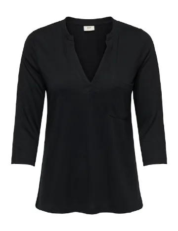 Bluza Jacqueline de Yong, negru Negru