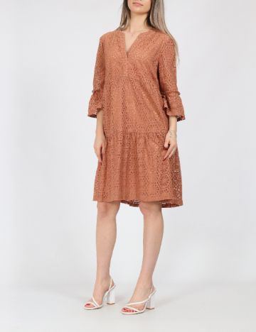 Rochie scurta Vero Moda, maro