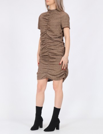 Rochie scurta Vero Moda, kaki