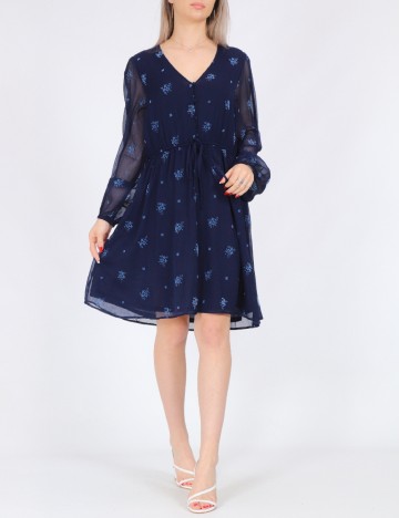 Rochie scurta Vero Moda, bleumarin