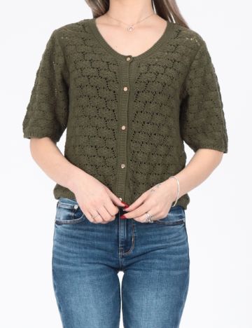 Cardigan Vero Moda, verde