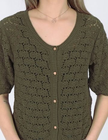 Cardigan Vero Moda, verde