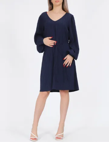 Rochie scurta Jacqueline de Yong, bleumarin Albastru