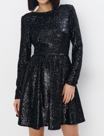 Rochie scurta Mohito, negru