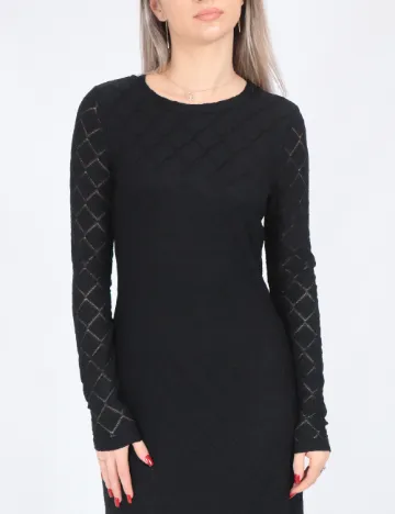 Rochie medie Only, negru Negru