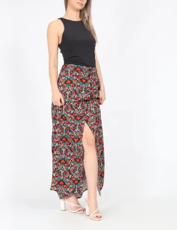 Fusta Pieces, floral print Floral print