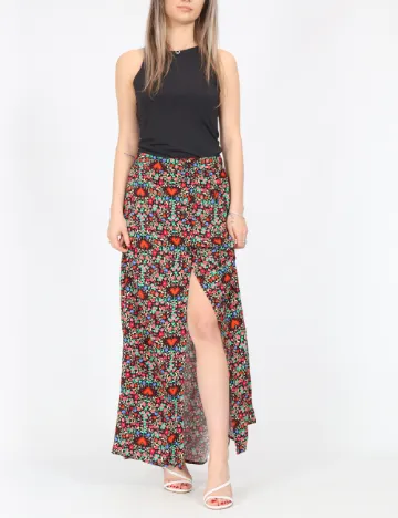 Fusta Pieces, floral print Floral print