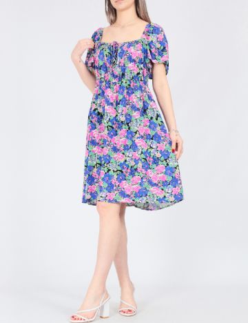 Rochie scurta Jacqueline de Yong, mix culori