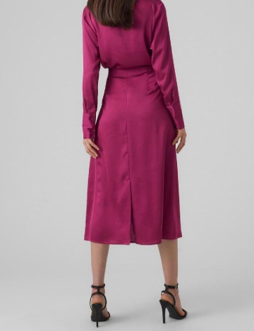 Fusta Vero Moda, magenta