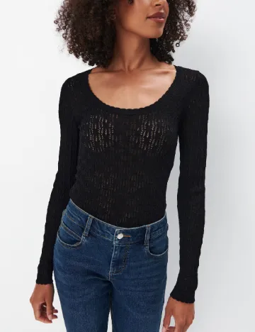 Bluza Mohito, negru Negru