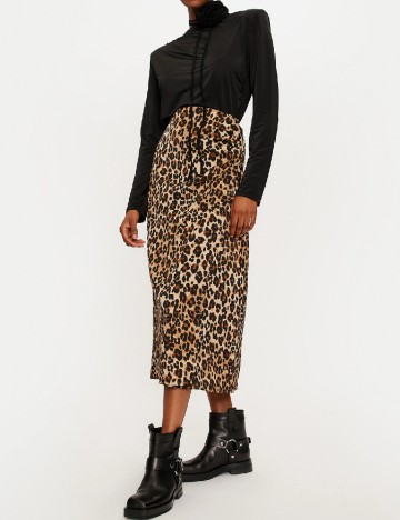 Fusta Vero Moda, animal print