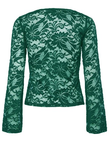 Bluza Pieces, verde