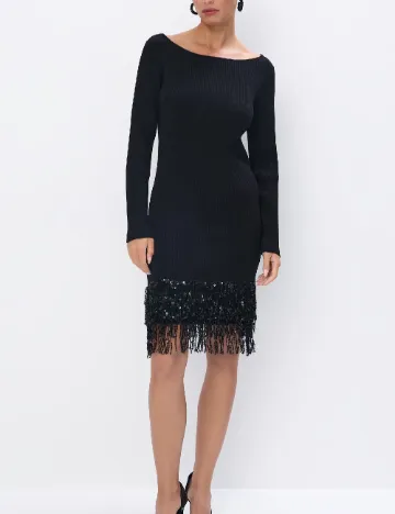 Rochie scurta Mohito, negru Negru