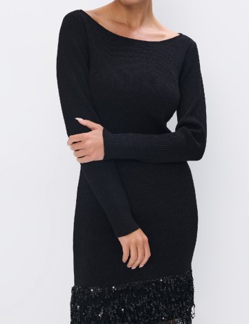 Rochie scurta Mohito, negru