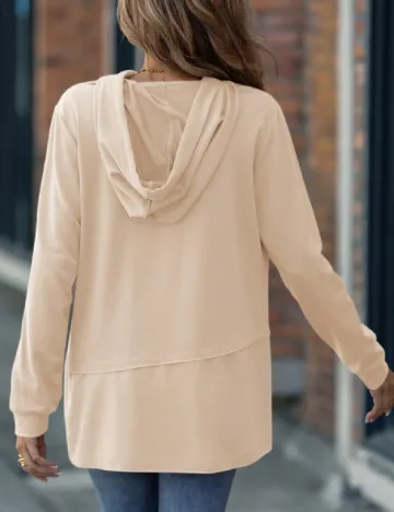 Hanorac SHEIN, crem Crem