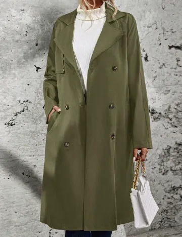 Trench SHEIN, verde