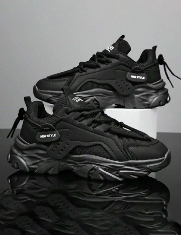 Adidasi SHEIN, negru