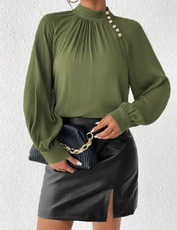 Bluza SHEIN, verde