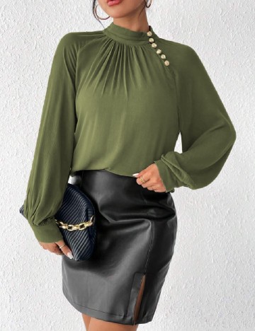 Bluza SHEIN, verde