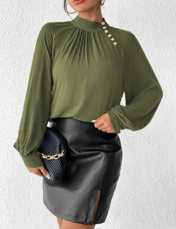 Bluza SHEIN, verde