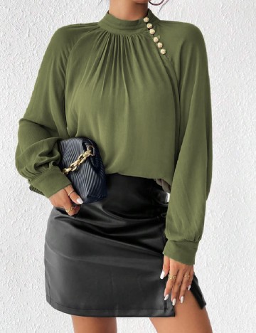 Bluza SHEIN, verde
