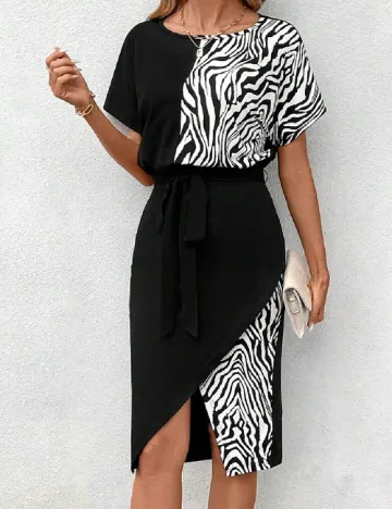 Rochie medie SHEIN, negru