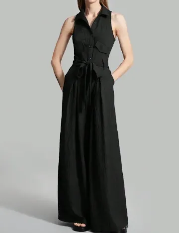 Salopeta SHEIN, negru
