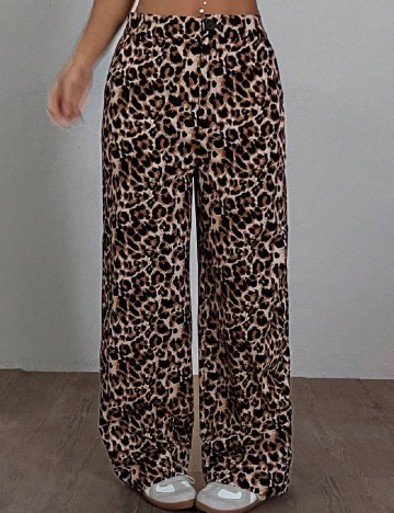 Pantaloni SHEIN, animal print