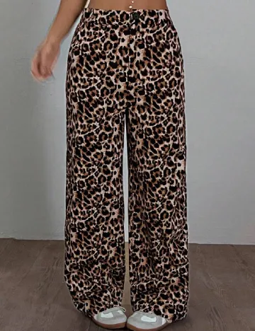 Pantaloni SHEIN, animal print Animal print