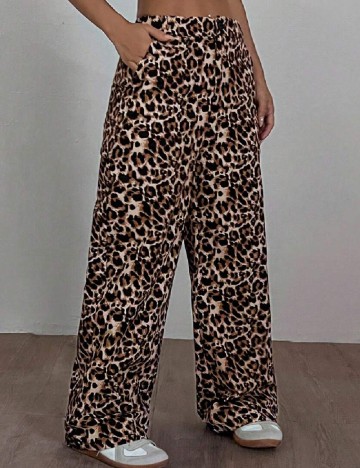 Pantaloni SHEIN, animal print