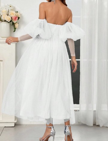 Rochie lunga SHEIN, alb