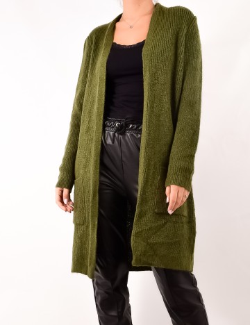Cardigan Only, verde, S