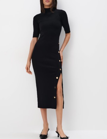 Rochie medie Mohito, negru